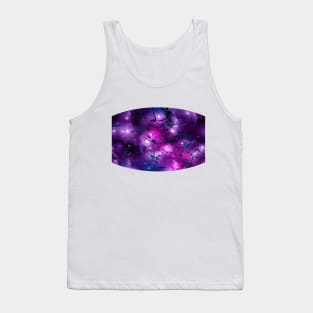 Galaxy Nebula Purple Tank Top